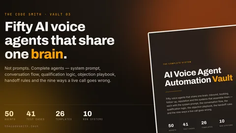 AI Voice Agent Automation Vault