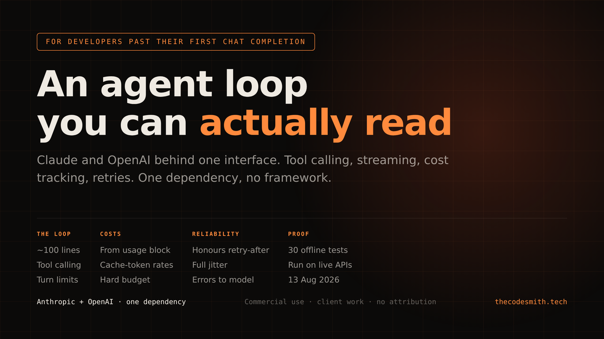 Agent Starter Kit — Claude & OpenAI