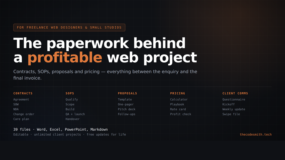 The Web Agency Toolkit