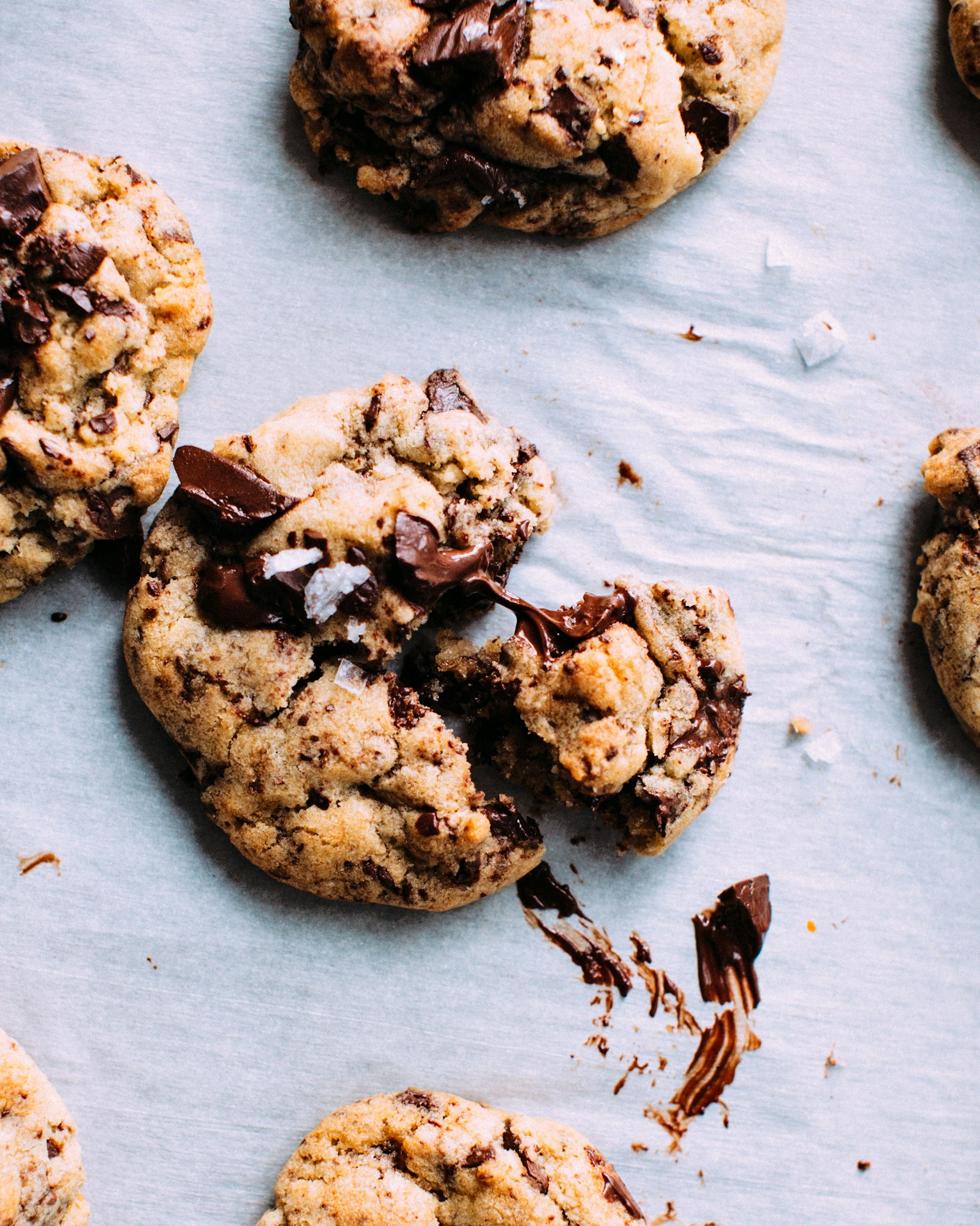 Chocolate chunk cookies