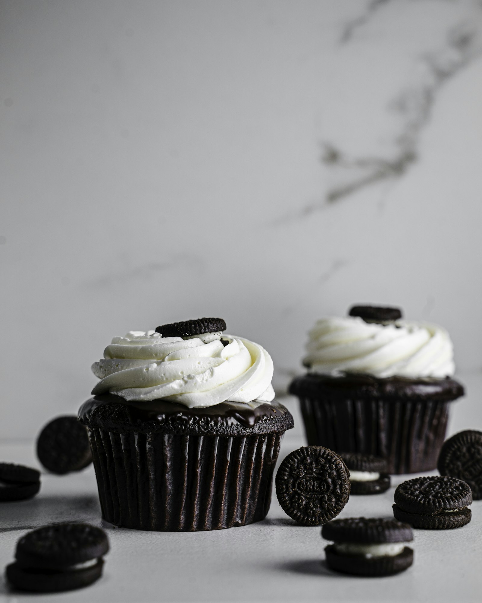 Cream topped petit gateaux