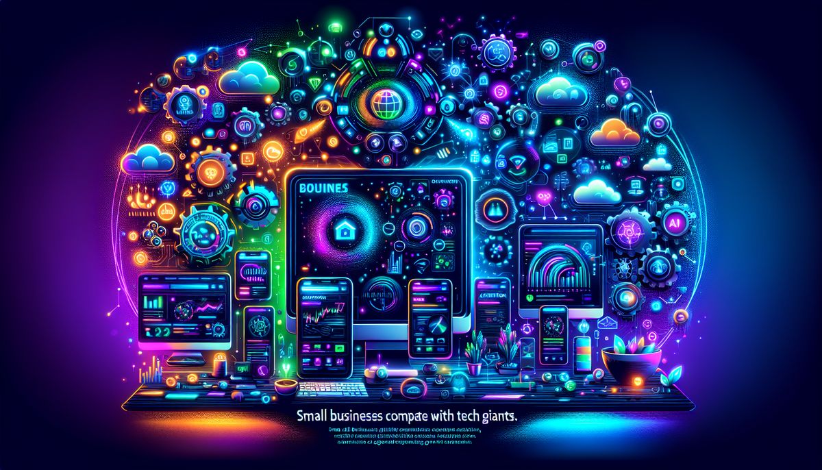How Small Businesses Compete with Tech Giants